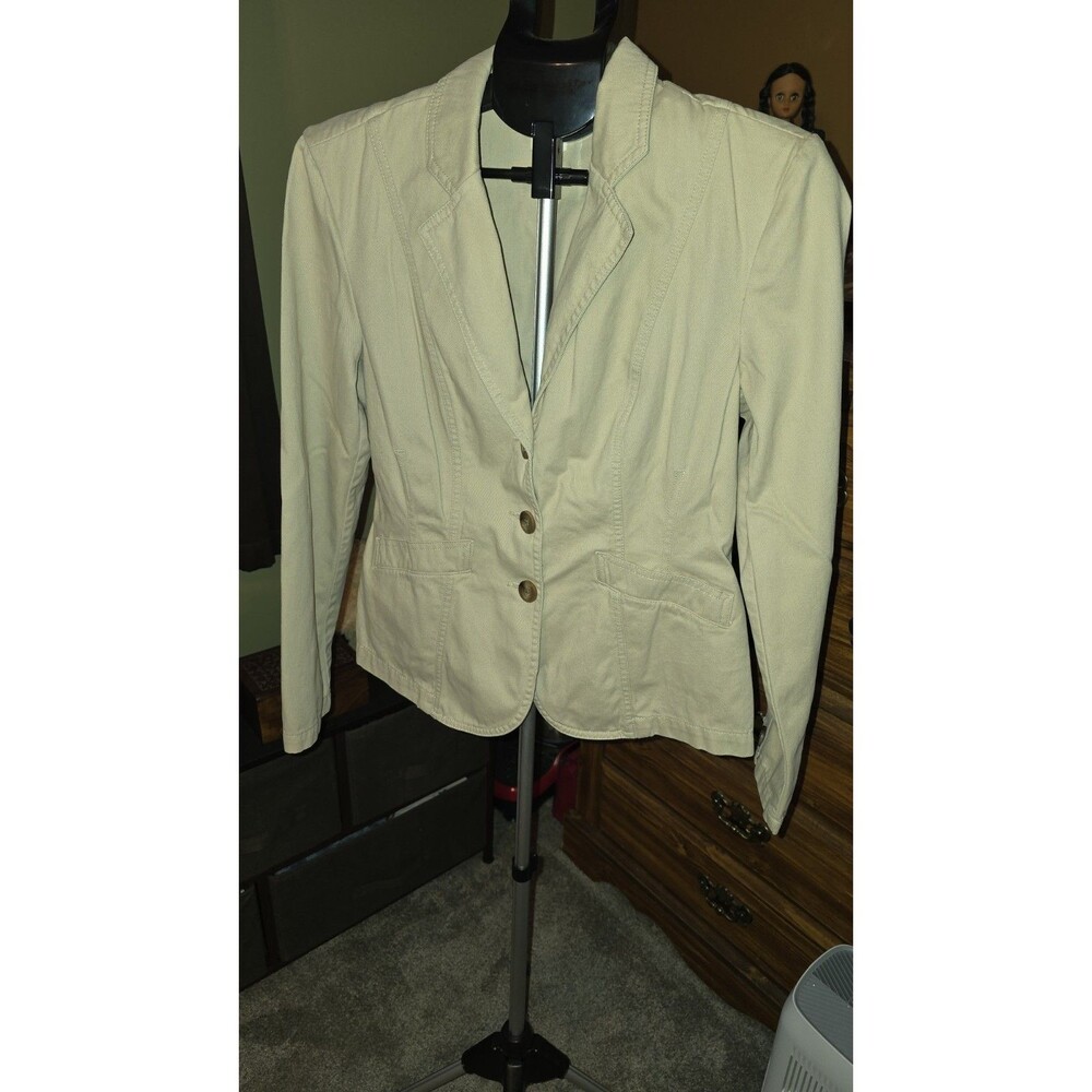 WOMAN'S SIZE:MEDIUM BLAZER/JACKET FRONT BUTTON CASUAL STYLE*EXCELLENT CONDITION*
